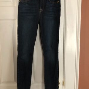 new women 7 for all mankind ankle skinny jeans